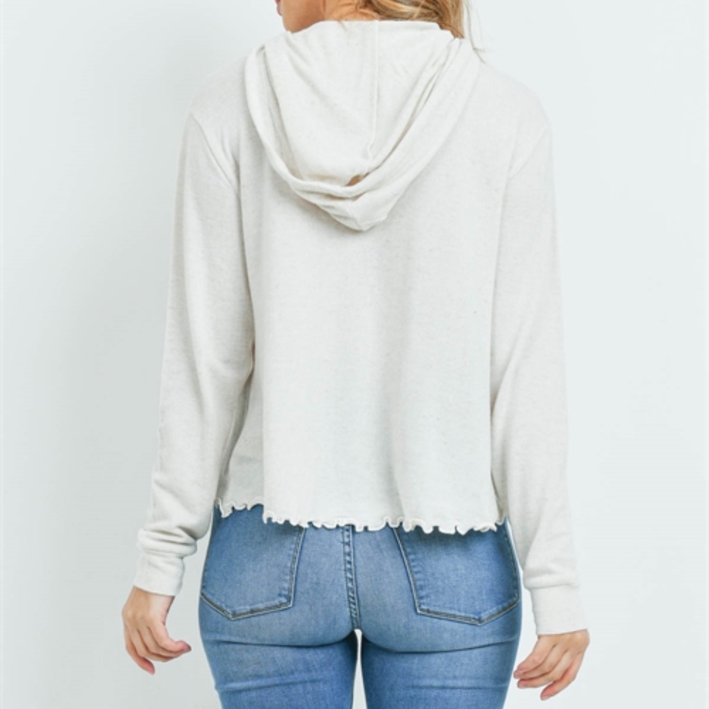 "BE KIND" Statement hooded top - Picture 5 of 9